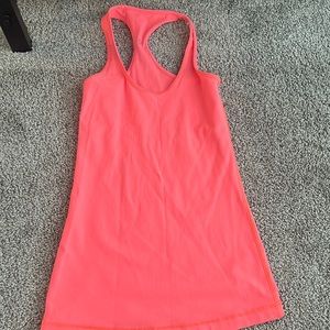 LuluLemon hot pink tank top